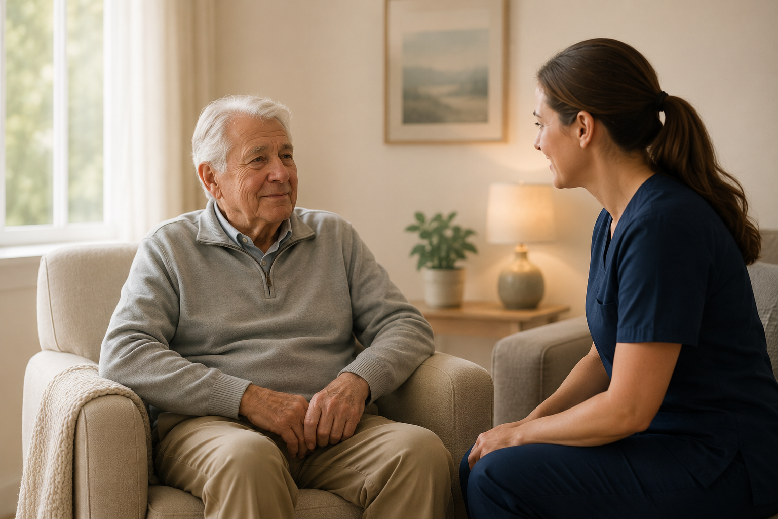 Nurse-led in home care for retired nuclear and federal workers.